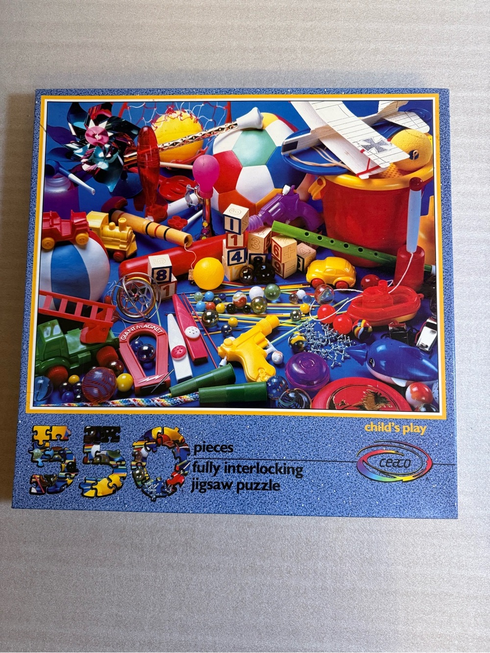 Vintage 1988 Ceaco “Child’s Play” 550 Piece Jigsaw Puzzle